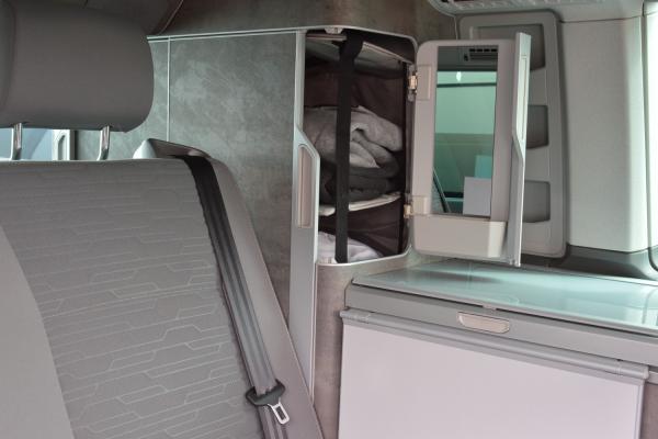 Hängende Aufbewahrungstasche passend für Volkswagen California T5 oder T6 / T6.1